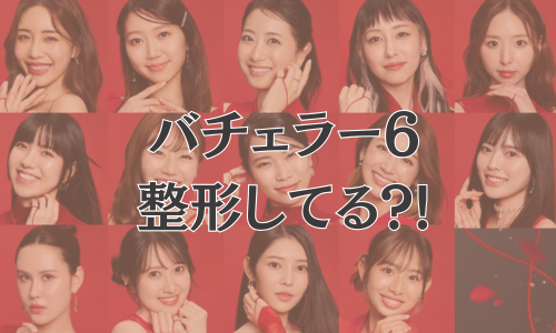バチェラー6 整形