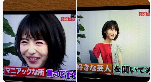 浜辺美波　顏変わった　整形