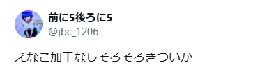 えなこ 無加工