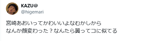 宮崎あおい　顔変わった　整形